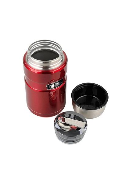 Thermos Stainless King 0.71L Red Cranberry Food Thermos - Sk3021-Crtrak
