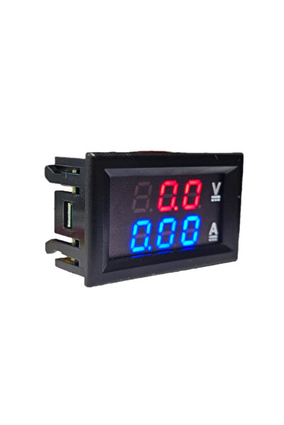 BuharaElektronik Dijital Volt-Ampermetre DC 0-100V 0-10A