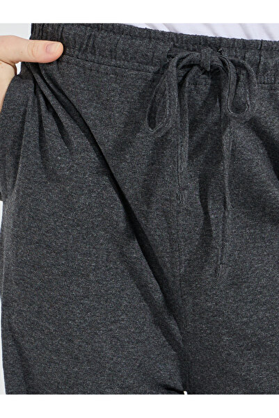 Styli Basic Wide Leg Pants with Drawstring