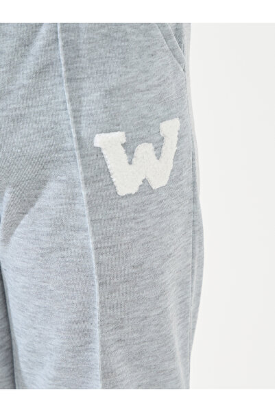 Styli Letter Applique Lightweight Joggers