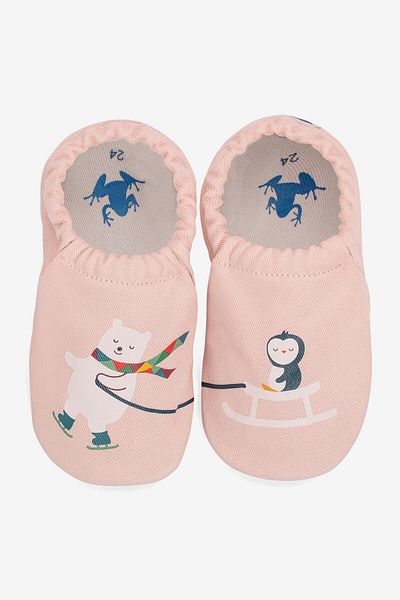 HOPFRÖG Buddy-Buddy Hyper Πούδρα Ροζ Barefoot Έξυπνα Μπαλαρίνες