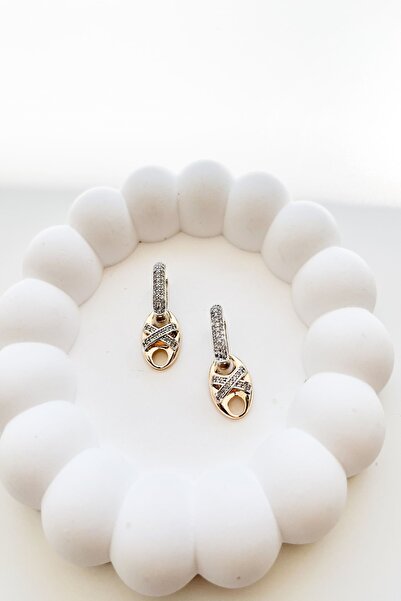 Pretty VİP SERİ XOXO OVAL KÜPE
