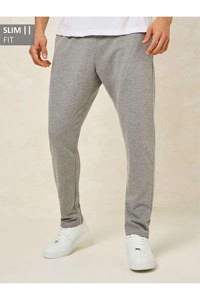 Styli Eco Earth Slim Terry Open Hem Jogger with Welt Pockets