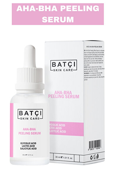 Batçı Derinlemesine Temizleyici AHA BHA Peeling Serumu - 30ml | Pürüzsüz ve C...