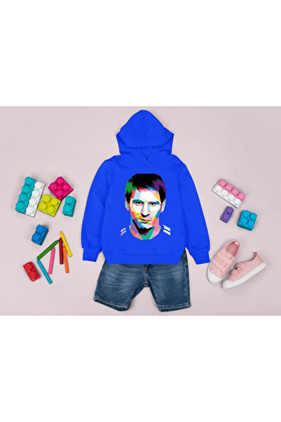 MAGORS Mesi print - Sa kapuljačom i dječja majica bez džepova sa tri niti