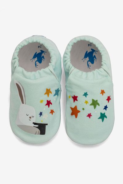 HOPFRÖG Bunny Wizard Hyper Cam - Blue Barefoot Smart Booties