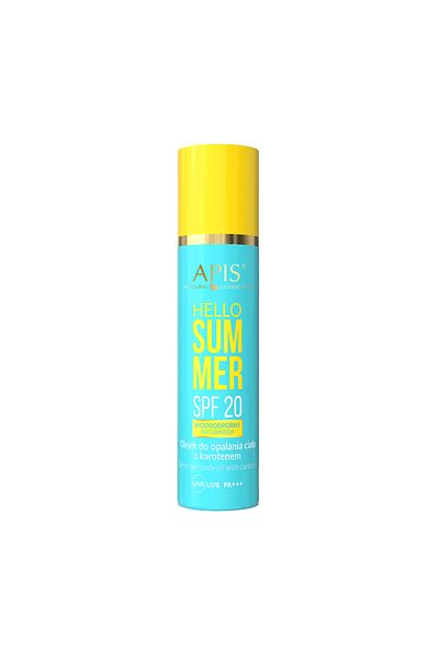 Apis Natural Cosmetics Sunscreen - Spf 20 with Carotene - 150ml