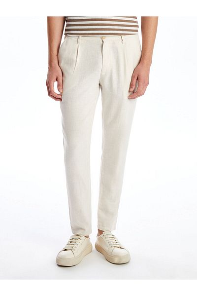 LC Waikiki Ανδρικό παντελόνι LCW Standard Fit Line Blended