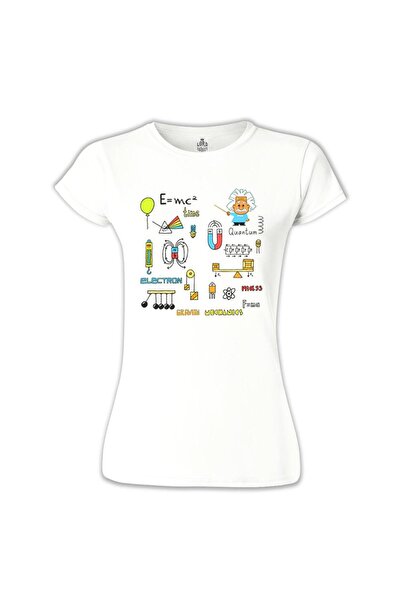 Lord T-Shirt تيشيرت نسائي أبيض للطاقة الفيزيائية