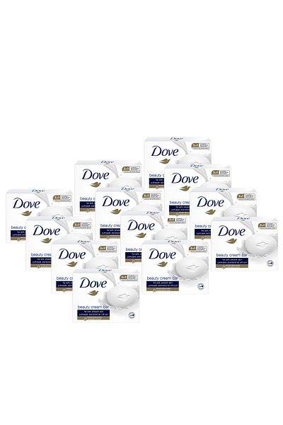 Dove Beauty Cream Bar Solid Beauty Soap Original Moisturizing Effect 90 g X12