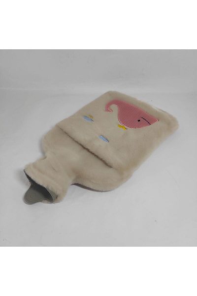 RAMDET Cute Plush Bag - Washable, Covered Leg and Armable, Hot Water Compress