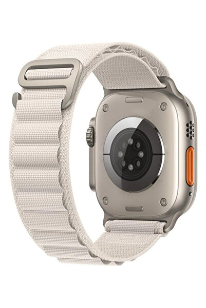 Fibaks Apple Watch 41/40/38 Mm Series 11/10/9/8/7/6/5/4/3/se Kordon Kayış Renkli Dikişsiz Kumaş Alpine Loop