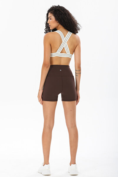 Pulsar V-Neck Gathering Sports Bra Bitter Meissa