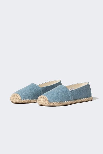 DeFacto Thick Sole Girl's Jean Espadrille - B8301A8Ns