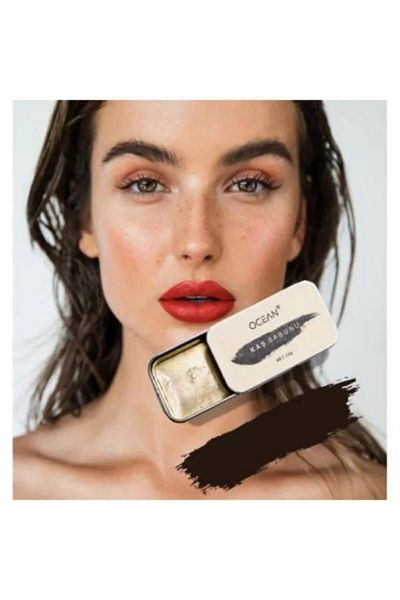 Ocean Special Wooden Boxed Eyebrow Fixing Soap