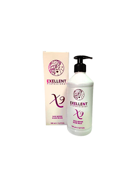 EXELLENT X9 No Rinse Hair Mask 500ml Şekillendirici Bakım Kremi