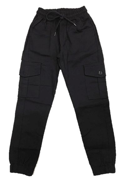 miniklife 8-12 Year Old Children's Linen Cargo Pocket Trousers (Please Choose 1 Year Old)