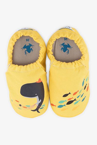 HOPFRÖG Journey Hyper Beach Yellow Barefoot Smart Booties