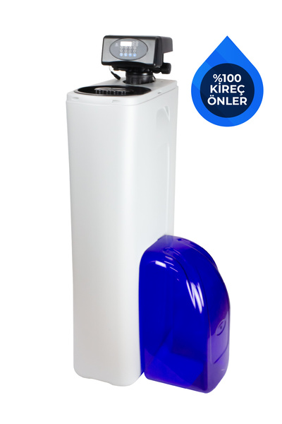 H-MAX Reverse Osmosis System Su Yumuşatma Cihazı Kireç Önleyici Dijital Valf'...