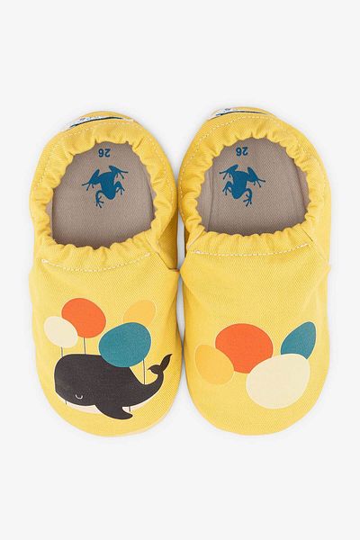 HOPFRÖG Mobi Kid Hyper - Κίτρινες Barefoot Έξυπνες Παπούτσια Παραλίας