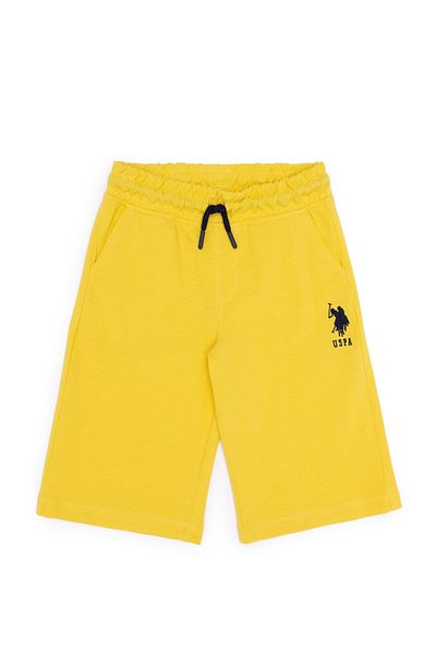 U.S. Polo Assn. Yellow Kids Knitted Shorts - 50263255 -Vr094