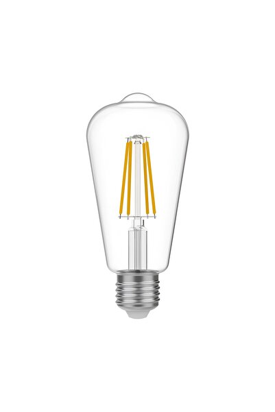 Cata CT-4353 - 8W 3200K Günışığı | LED Filament Rustik Ampul - E27