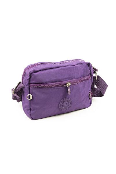 İMAKS قماش أرجواني صغير الحجم مقاوم للماء - ذراع متقاطع، كتف متنقل وحقيبة هات...