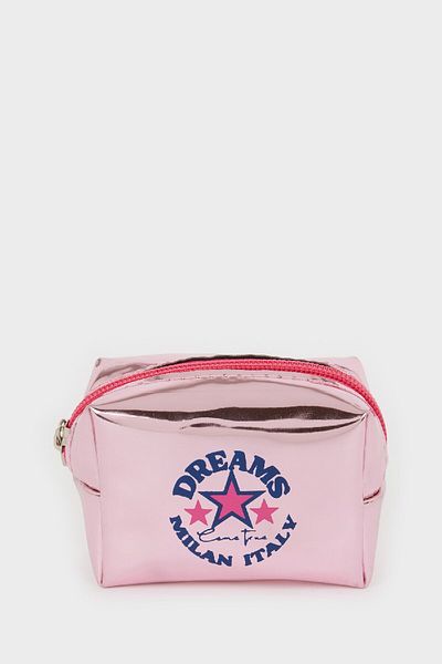 DeFacto Women's Patterned Zippered Coin Purse D3600Axns
