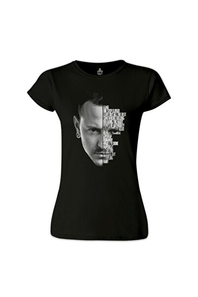 Lord T-Shirt لينكين بارك - تي شيرت تشيستر أسود للنساء