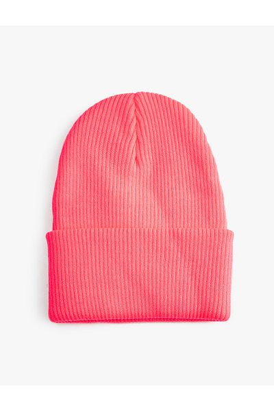 Koton Elastic Knitted Basic Beret