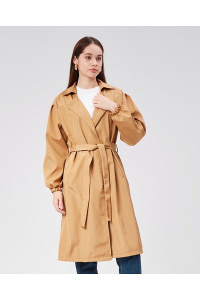 MAXI DRY Double Breasted Collar Women's Trench Coat