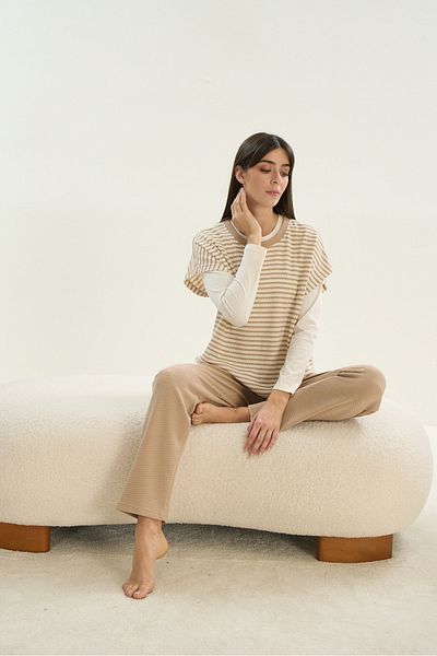 Sevim 16079 SET PIJAMA 3 PIECE