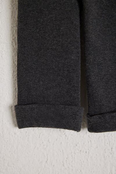 Katia&Bony Leggings Copii Bumbac Pantaloni Antracit