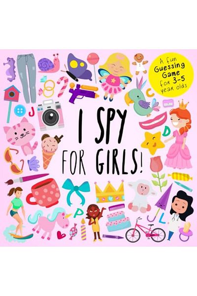 Ingram I Spy For Girls A Fun Guessing Game For 35 Year Olds
