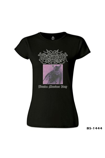 Lord T-Shirt كاتاتونيا - تيشيرت نسائي أسود يوم القتل