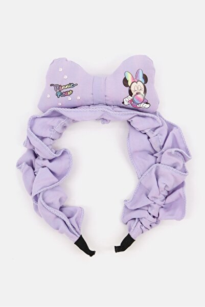 Minnie Mouse Kids Girl Minnie Mouse Hairband, Lavender