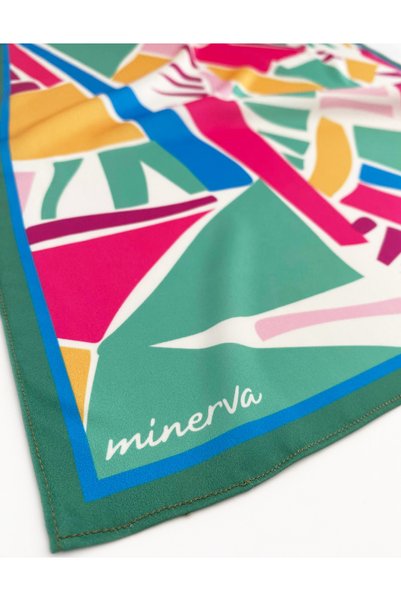 bufidik Colorful Geometric Pattern Scarf Bandana
