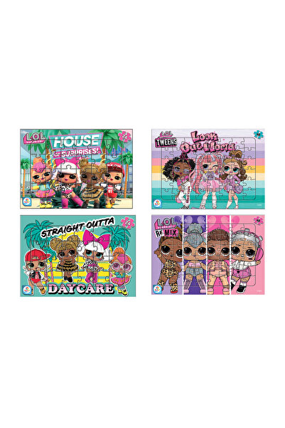 LOL 4'LÜ FRAME PUZZLE SETİ