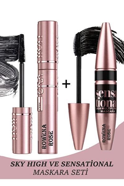 ROWENAROSE 2 Li Maskara Lash Extension High Maskara & Lash Sensational Mascara
