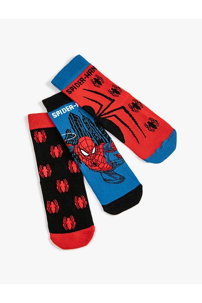 Koton Set șosete Spiderman 3 piese cu licență