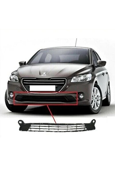 Genel Markalar Peugeot 301 Uyumlu  Ön Tampon Alt Izgarası 2012-2017 Arası 967...