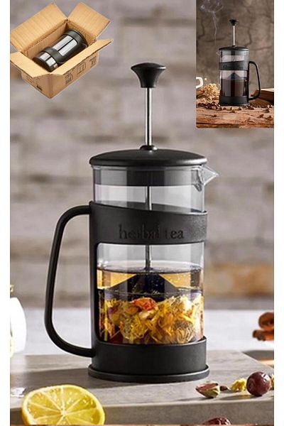 Bayev Barista 400 ml French Press - Special Handle for Brewing Black Herbal Tea