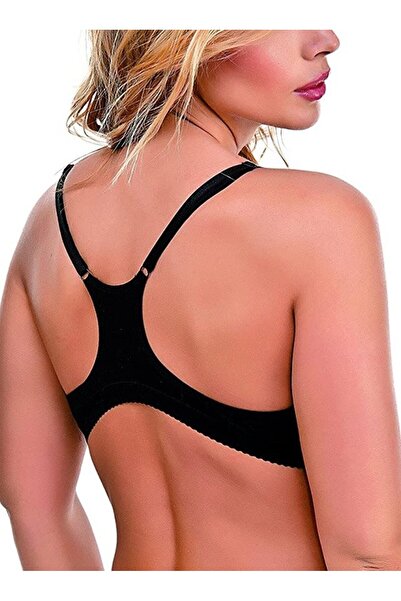 by İGP Sutien sport din bumbac pieptănat, cu deschidere frontală, fără capac