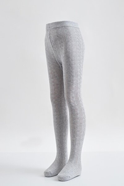 Katia&Bony Kids Cotton Pantyhose Gray