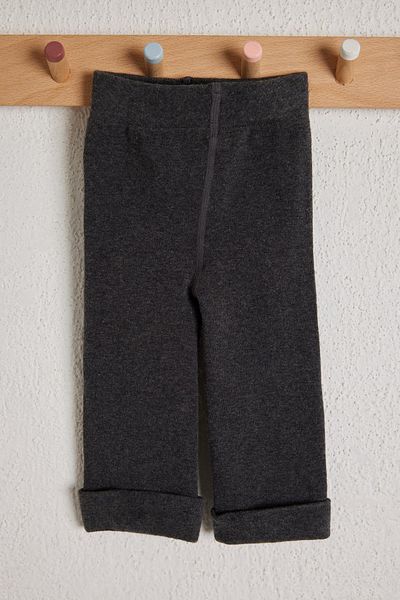 Katia&Bony Leggings Copii Bumbac Pantaloni Antracit