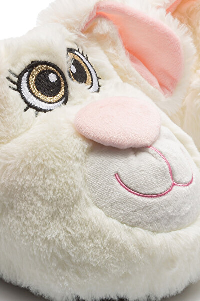 Twigy Raby Women's White Slippers - Animal, Size 36/41