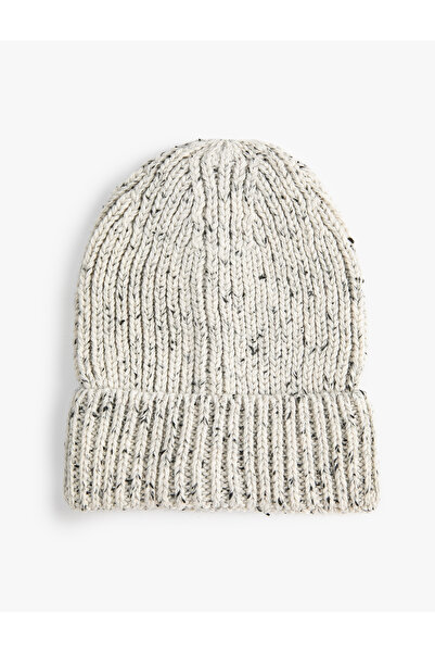 Koton Beanie Knitted - Melted Fold Detailed