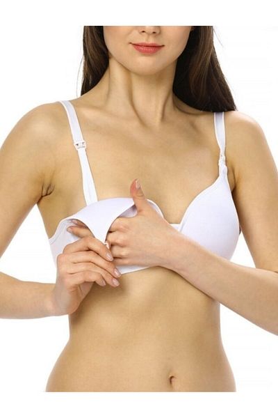 by İGP Sutien confortabil pentru alăptare din bumbac acoperit cu modal natural, fără sârmă