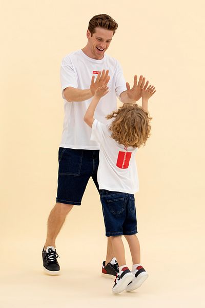U.S. Polo Assn. Ανδρικό λευκό μπλουζάκι Comfort Crew Neck 50263285-VR013