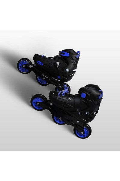 Endless EL1033 Inline Adjustable Skates Medium Size 34 EUR (UK 1.5) - 38 EUR (UK 5) | Kids